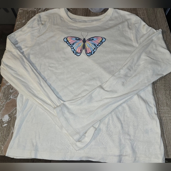 LOT of 2 Tops Rebellious One from Macy's Graphic Tees Junior's XL or Women's L - Picture 4 of 13